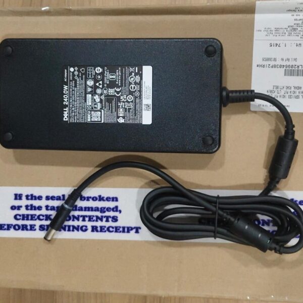 Dell 240W AC Power Adapter Charger Laptop Notebook Computers (Flextronics Flat Version)