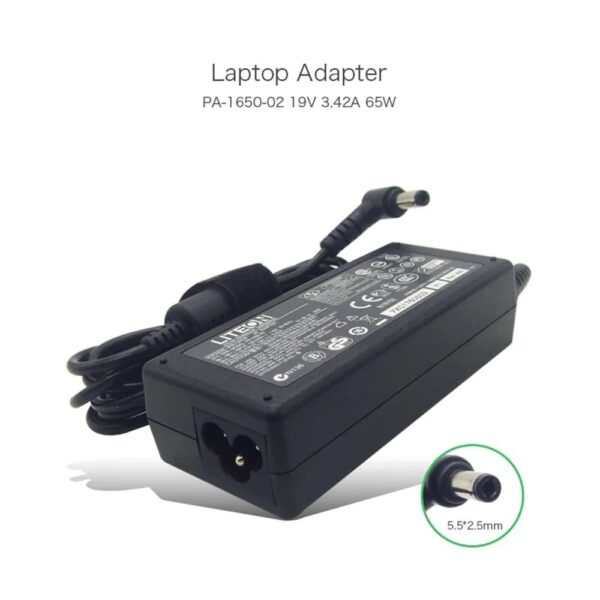 Acer 19V 3.42A 65W Adapter for TravelMate P2 TMP2510-G2-MG, TMP253-M, TMP257-MG, TMP258-MG, TMP259-G2-MG, TMP259-MG