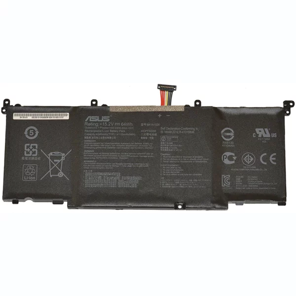 15.2V 64Wh Original B41N1526 Laptop Battery For Asus ROG Strix GL502 GL502V GL502VT GL502VT-1A S5 S5VT6700 GL502VM-FY230T
