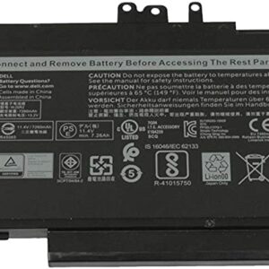 11.4V 84Wh Original WJ5R2 Laptop Battery Compatible with Dell Precision 3510 4F5YV Series