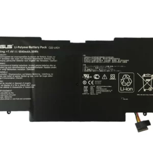 7.4V 6840mAh 50Wh C22-UX31 Original Li-polymer Battery compatible with ASUS ZenBook UX31 ZenBook UX31A ZenBook UX31E Ultrabook