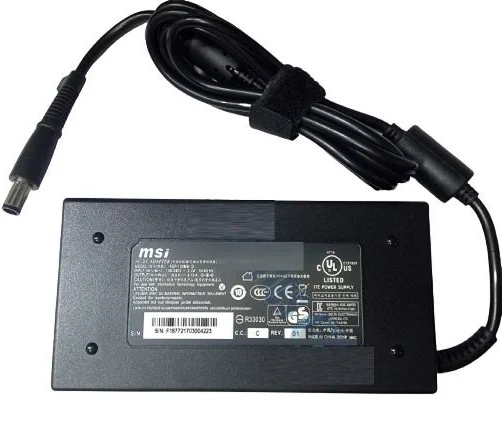 Laptop Adapter / Charger For Msi 180w Pin Size 7.4x5.0, Output Voltage: 19.5V-9.23A, Input Voltage: 100v - 240v~2.5a