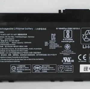 Genuine PP03XL PV03XL HP Pavilion 13-BB0005TU 14(14-DV000 ) HSTNN-DB9X Laptop Battery