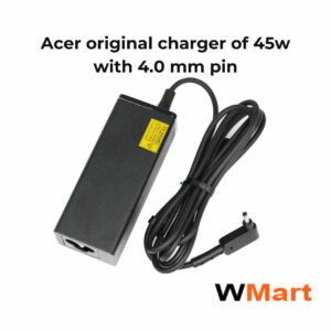 Acer original charger of 45w with 4.0 mm pin