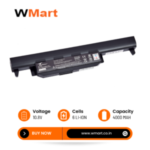 Compatible Battery for Asus K55 Laptop With 6 Cell