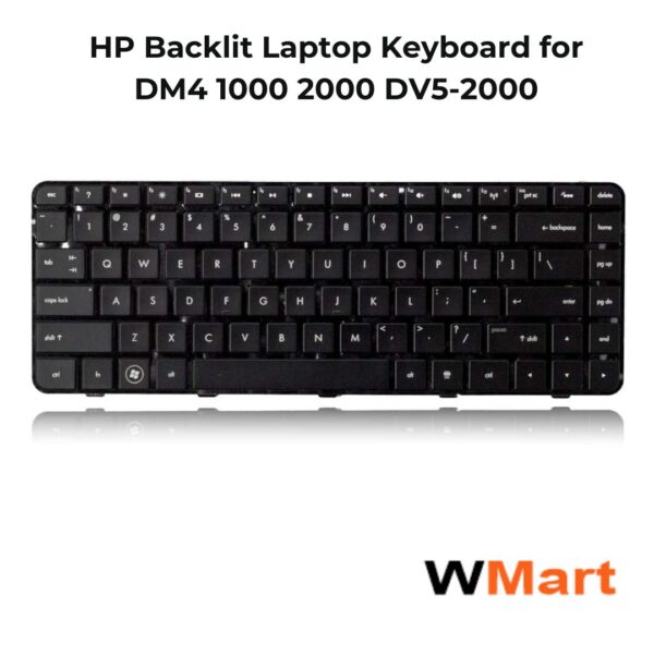HP Backlit Laptop Keyboard for DM4 1000 2000 DV5-2000