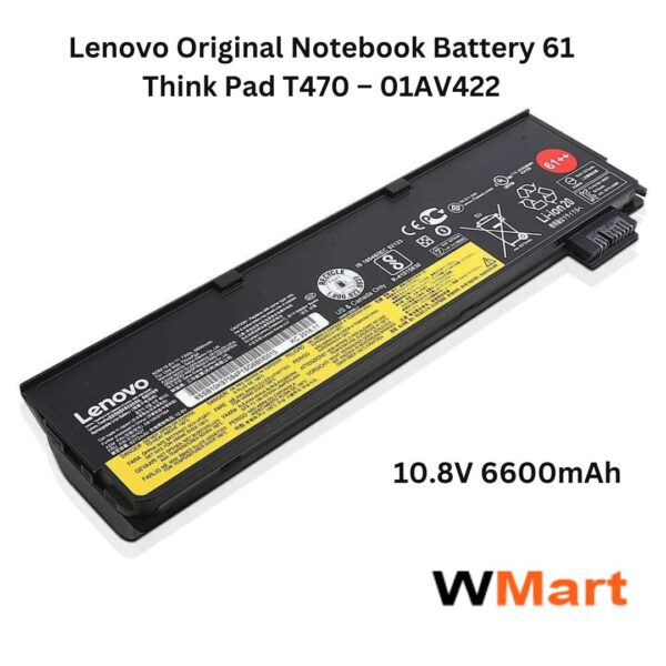Lenovo Original Notebook Battery 61 Think Pad T470 – 01AV422
