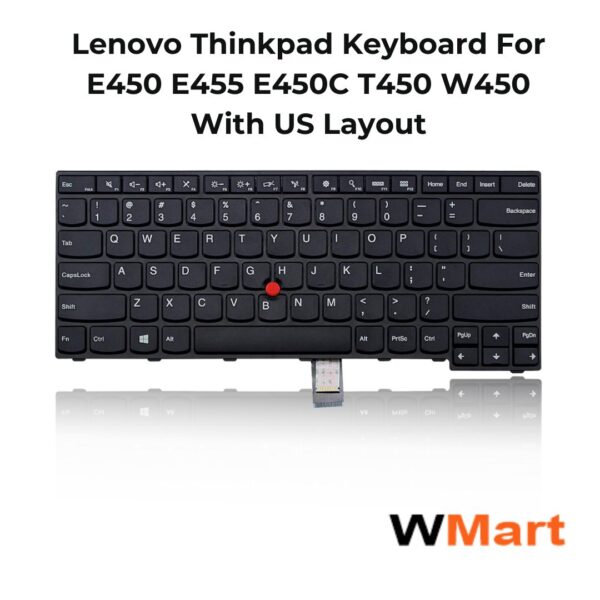 Lenovo Thinkpad Keyboard For E450 E455 E450C T450 W450 With US Layout