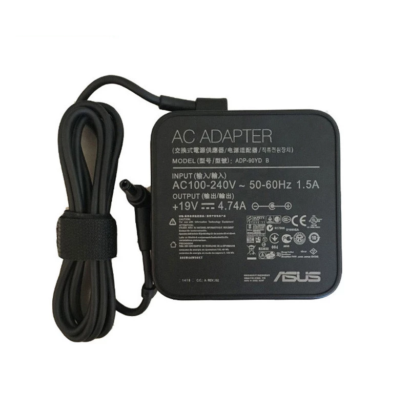 ASUS 90W Laptop Charger 5.5*2.5mm Adapter for K52F K52J K53E K53S K53SV K53U K55 K550LA K55A K55N K55VD (Compatible with Models Listed only) -- MPN: ASUS 90W 5.5*2.5mm
