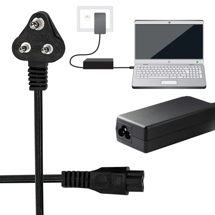 Dell K257C Original Laptop Power Cable Cord with 3-Pin Design and Universal Compatibility - Image 3