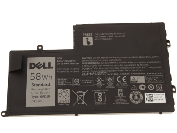 Dell Latitude 3450 3550 OPD19 58wh 7.4v 4 Cell Laptop Battery-- MPN: OPD19