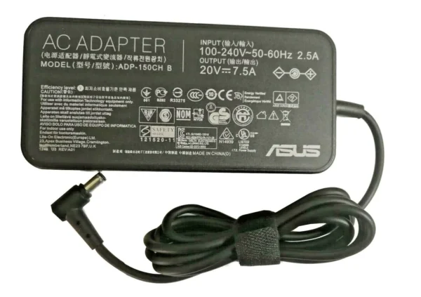 20V 7.5A 150W AC Adapter Charger for Asus TUF FX505DD FX505DT FX505DU FX705DD FX705DT FX705DU FX505DD-AL113T FX505DT-AL027T MPN: Asus 150w Sony pin - Image 2