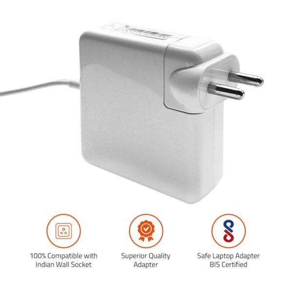 AR-60W-MG2 60 Watts MG2 Laptop Adapter/Charger Compatible with MB Pro 13” Retina Display (16.5V, 3.65A) Connector: MG2 (T Tip Connector) - Image 2
