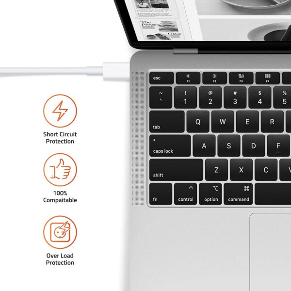 Apple 30 Watts USB Type C Laptop Adapter/Charger Compatible with MB Air 13” (20V,1.5A) 2018 - Image 4