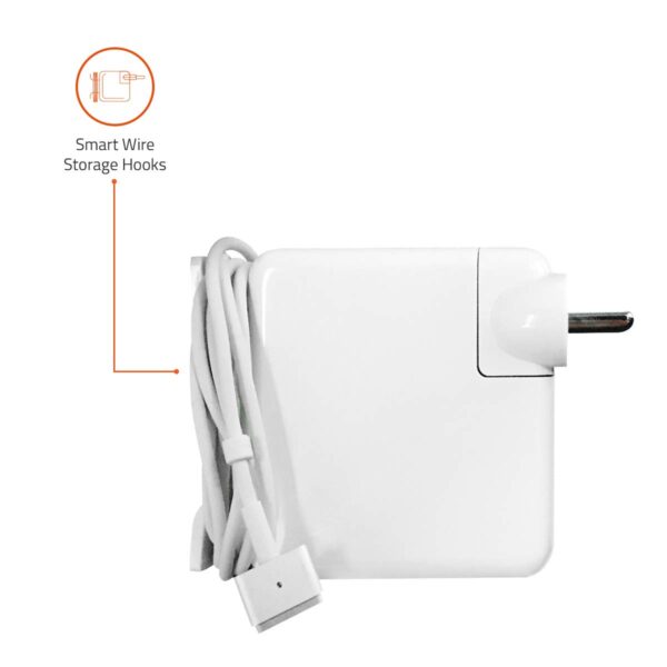 Artis AR-45W-MG2 45 Watts MG2 Laptop Adapter/Charger Compatible with MB Air 13” & MB Air 11” (14.5 V, 3.1 A) Connector: MG2 (T Tip Connector)MPN: Apple 45w Magsafe 2 - Image 5