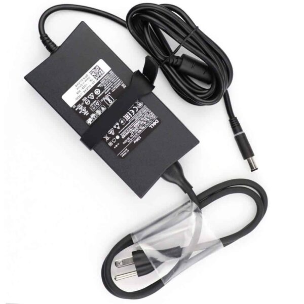 Genuine Official OEM Dell 130W Watt PA-4E WRHKW FA130PE1-00 DA130PE1-00 AC DC 19.5V Power Adapter-- MPN: JU012 - Image 3