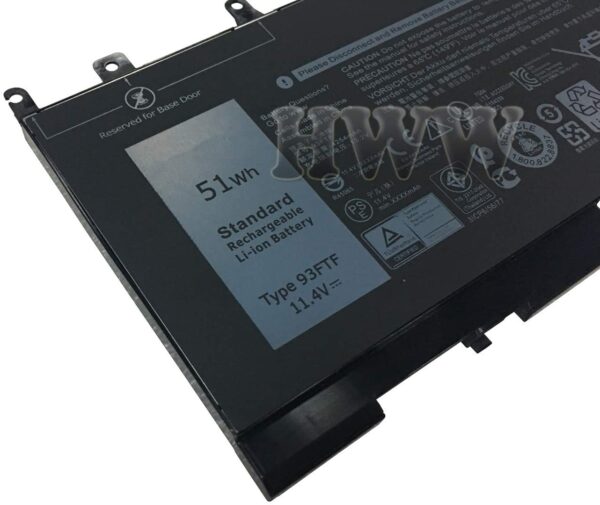 93FTF Battery Fr DELL Latitude D4CMT 4YFVG low health - Image 2