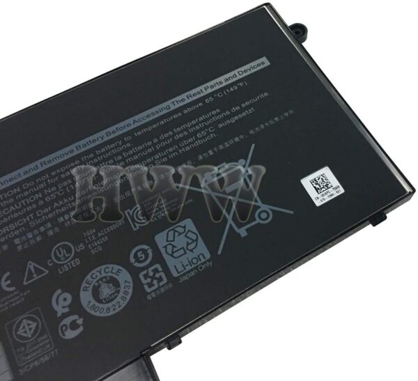 93FTF Battery Fr DELL Latitude D4CMT 4YFVG low health - Image 4