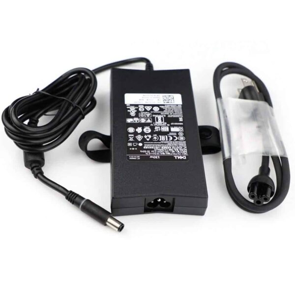 Genuine Official OEM Dell 130W Watt PA-4E WRHKW FA130PE1-00 DA130PE1-00 AC DC 19.5V Power Adapter-- MPN: JU012 - Image 8