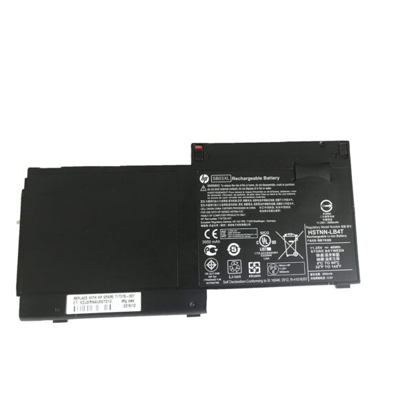 SB03XL Battery for HP Elitebook 720 725 G2 820 G1 G2 716726-421 717378-001 HSTNN-LB4T HSTNN-I13C - Image 2
