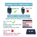 Asus - 19V 1.75A 33W Charger for Asus Eeebook X205T X205TA 01A001-0342100 ADP-33W Laptop Power Adapter - Image 2