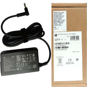 HP HP original (Y5Y43AA) 65W 4.5mm Non-EM Laptop AC Adapter(With Power Cable) -- MPN: HP 65W Bluetip