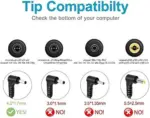 Lenovo Original 45W 20V Laptop Adapter Charger for Ideapad 100-14IBY 100-15IBY - Image 5