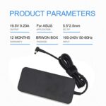 19.5V 9.23A 180W Laptop Charger, Compatible with Asus ADP-180MB F FA180PM111 ROG G750JM Gaming Laptop AC Adapter - Image 3
