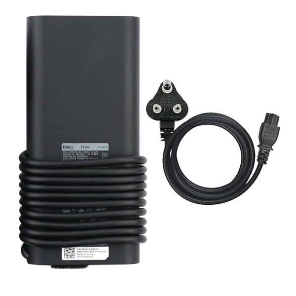 New Dell 130W USB C Charger AC POWER ADAPTER P/N- K00F5, 0K00F5 (Power Cord Included) - Image 2