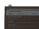 Dell Alienware 17 R4 / Alienware 15 R3 - 4-cell Laptop Battery (68Wh 44T2R) (99Wh 9NJM1) - Image 2
