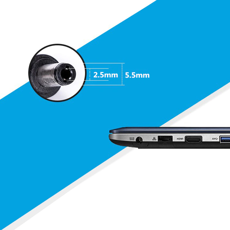 ASUS 90W Laptop Charger 5.5*2.5mm Adapter for K52F K52J K53E K53S K53SV K53U K55 K550LA K55A K55N K55VD (Compatible with Models Listed only) -- MPN: ASUS 90W 5.5*2.5mm - Image 5