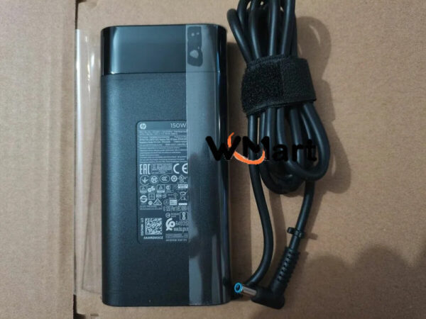 HP Pavilion High Power 4.5mm 150W Slim Adapter for HP Envy OMEN Pavilion X360 Laptops & AIO Desktops (2DR33AA)(With Power Cable) MPN: HP 150W Bluetip - Image 5