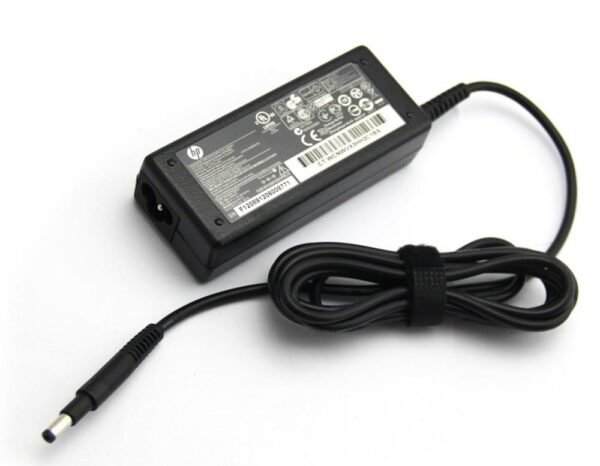 HP 65w original charger for HP Envy 4-1002tx Pavilion 14- sleek book b048TU series laptop(With Power Cable) -- MPN: HP 65W Black Pin
