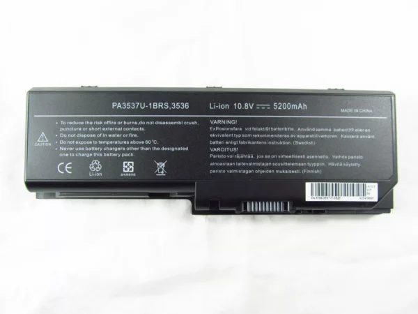 Battery for TOSHIBA PA3536U-1BRS, PA3537U-1BAS, PA3537U-1BRS, PABAS100, PABAS101