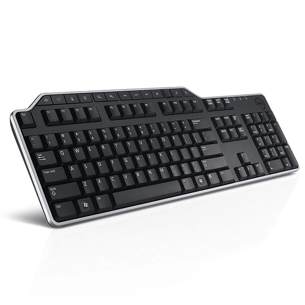 Dell KB522 Wired Business Spill-Resistant Multimedia Keyboard with Dual USB Ports - Image 3