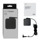 ASUS 45W 4mm x 1.2mm Laptop Adapter/Charger With Power Cord for Select Models of ASUS (19 V, 2.37 A, 4 mm x 1.2mm Diameter) (AD2037M20) - Image 2