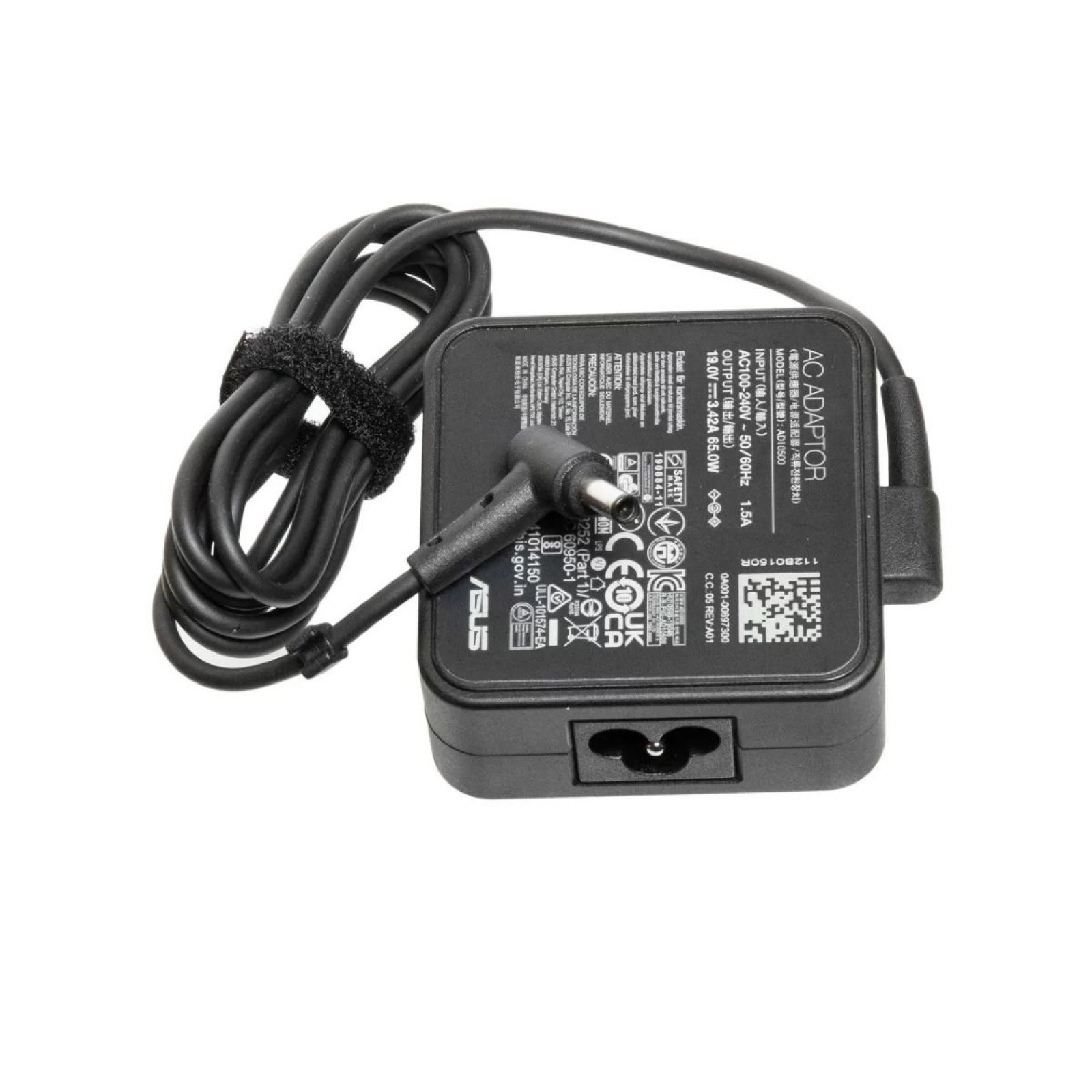 Asus AD10500 charger_01-1600x1600w Original ASUS 65W 4.5*3.0mm MODEL : EXA1203XH 19V 3.42A Genuine Original Laptop Adapter Charger - Image 1