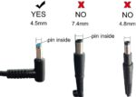 HP Pavilion High Power 4.5mm 150W Slim Adapter for HP Envy OMEN Pavilion X360 Laptops - Image 3