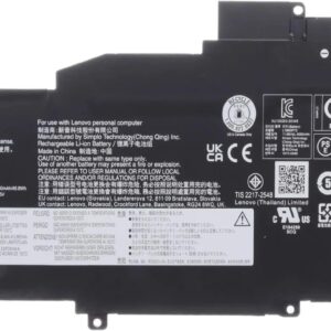 L19M3P73 Laptop Battery Compatible with Lenovo ThinkPad X1 Nano Gen 1st Series L19M3P72 L19C3P71 5B10W13963 SB10T83206 11.58V 48.2Wh 4170mAh