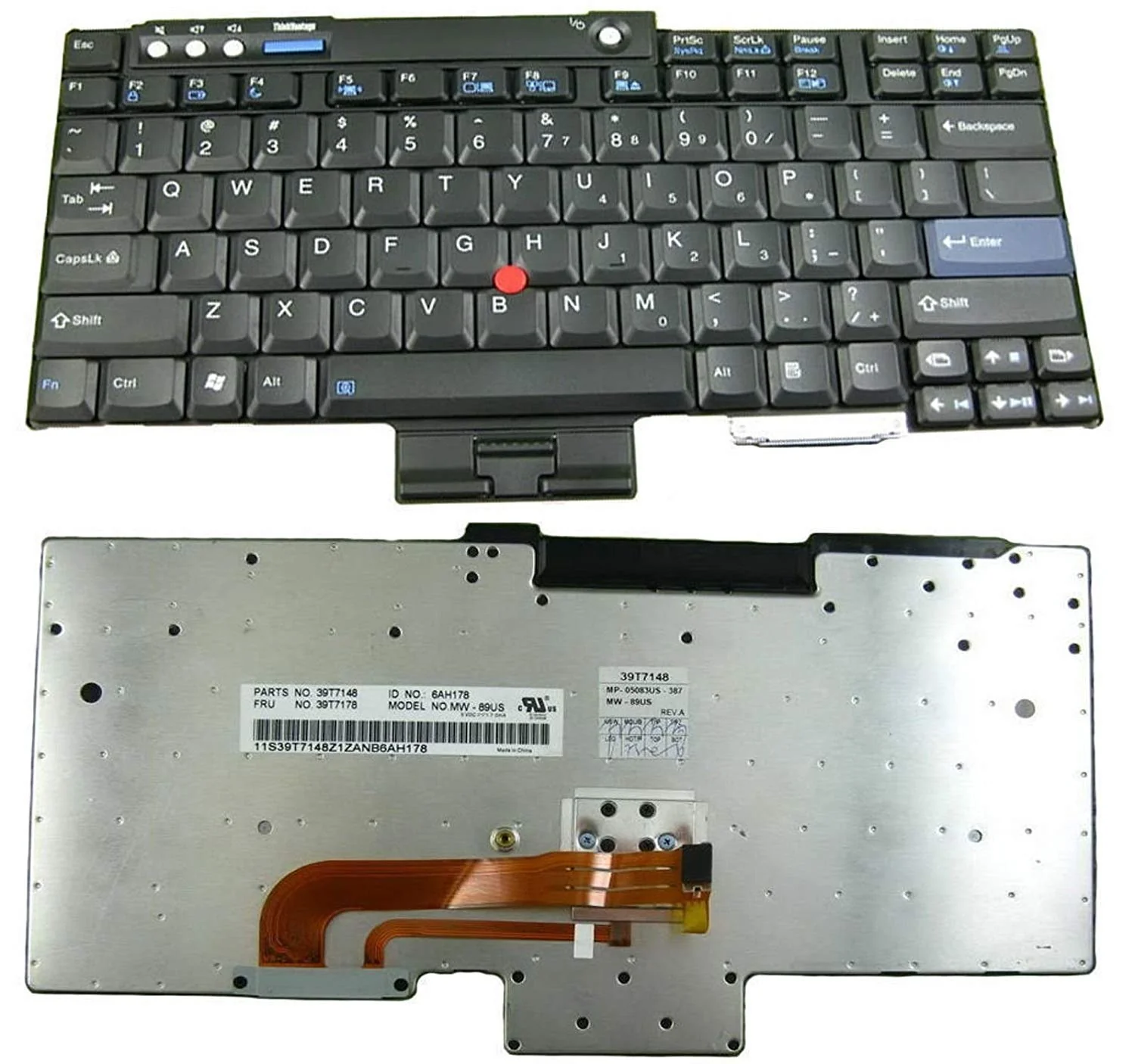 71a40btIWSL._SL1500_2048x2048 Laptop Keyboard for IBM THINKPAD T60 T61 R60 R61 Z60 Z61 42T3143 - Image 1