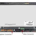 Lenovo Ideapad Yoga 3 PRO 1370, 13.3″ 3200*1800 QHD+ 40 PIN Touch Screen Assembly