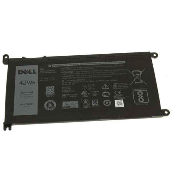 WDX0 R 42 Wh Battery for Dell Inspiron 15 5568 13 7368 17 5770 Laptops (3 CRH3) - Image 3