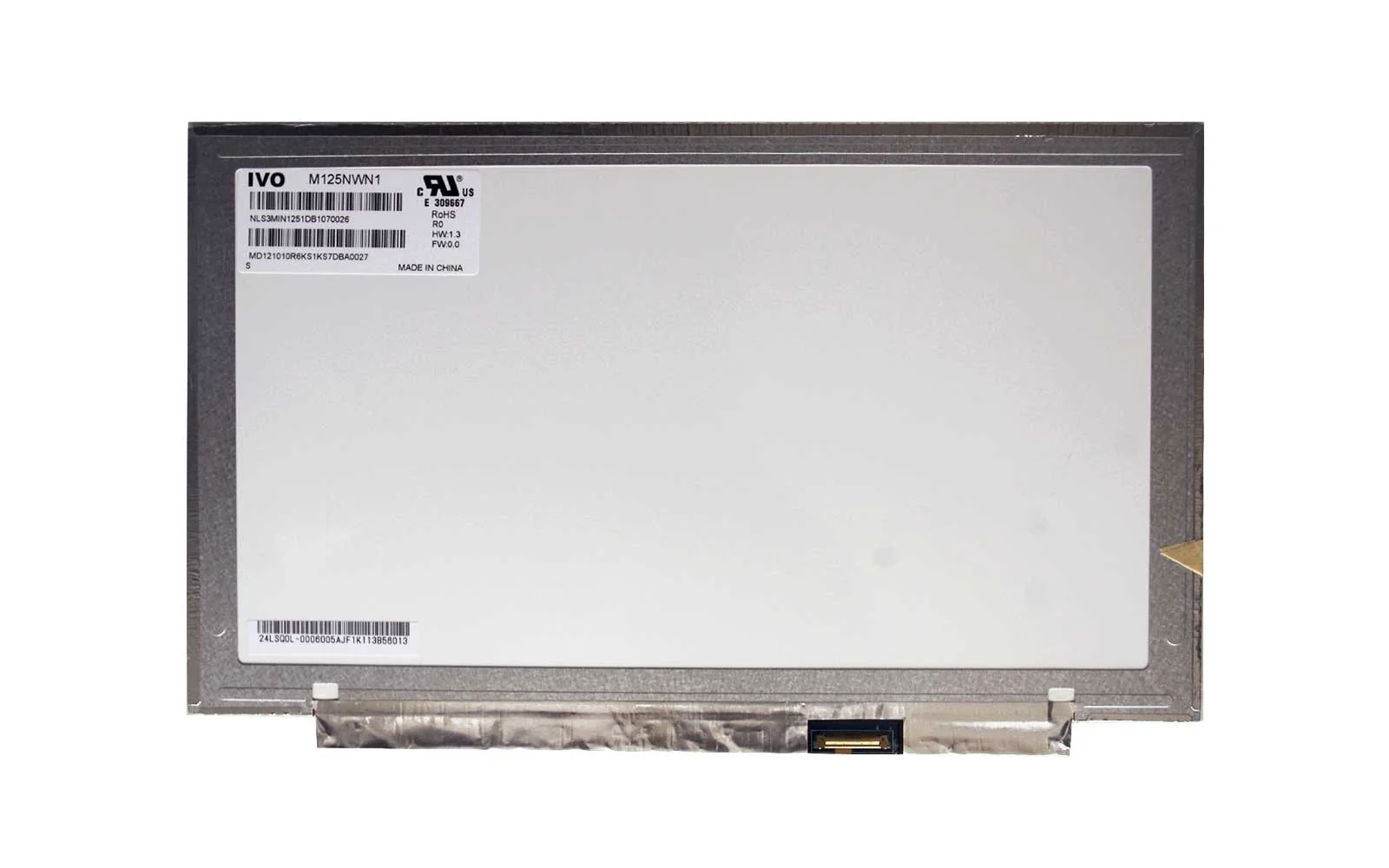 IMGP5024_2048x2048 Lenovo ThinkPad X240 X240S X260 HB125WX1-200 Slim 12.5″ LED Laptop Screen 1366*768 HD Bottom Right 30 PIN, No Bracket - Image 1