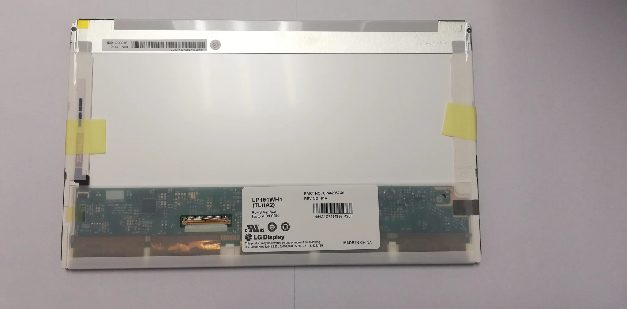 LED101-1366L40-e1566296783153_2048x2048 10.1″ LED Laptop Screen 1366*768 WXGA-HD Bottom Left Led 40 Pin LP101WH1-TLA3 LP101WH1-TLA1 - Image 1