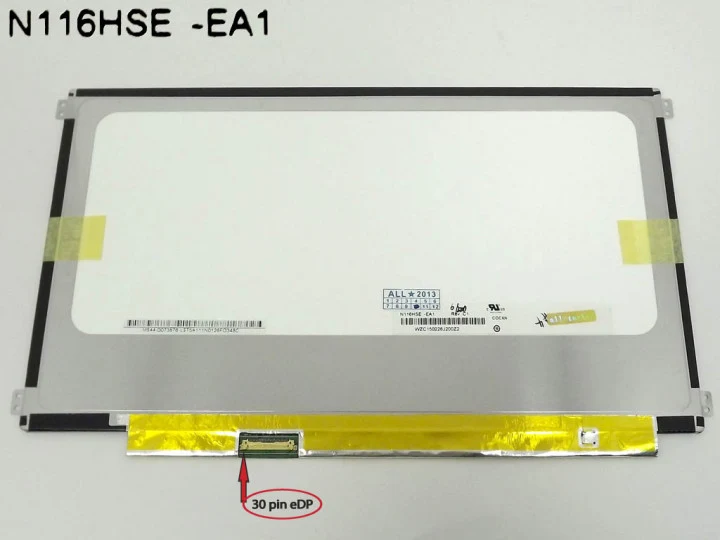 N116HSE-EA1_2048x2048 N116HSE-EA1 Slim 11.6″ 1920*1080 LED 30 PIN , 2 Twin Holes Bracket Left & Right Laptop Screen - Image 1
