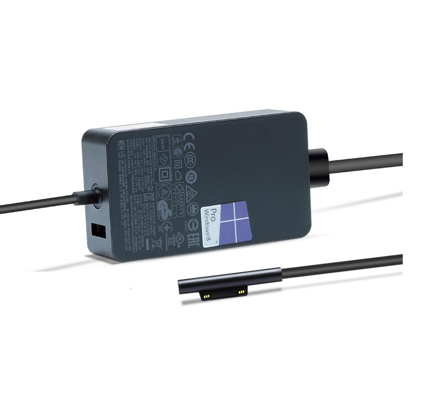 Untitled-21.jpg Charger for Microsoft Surface Pro 6 Pro 5 Pro 4 Pro 3 Surface Laptop & Surface Go & Surface Book with USB Charging Port - Image 1