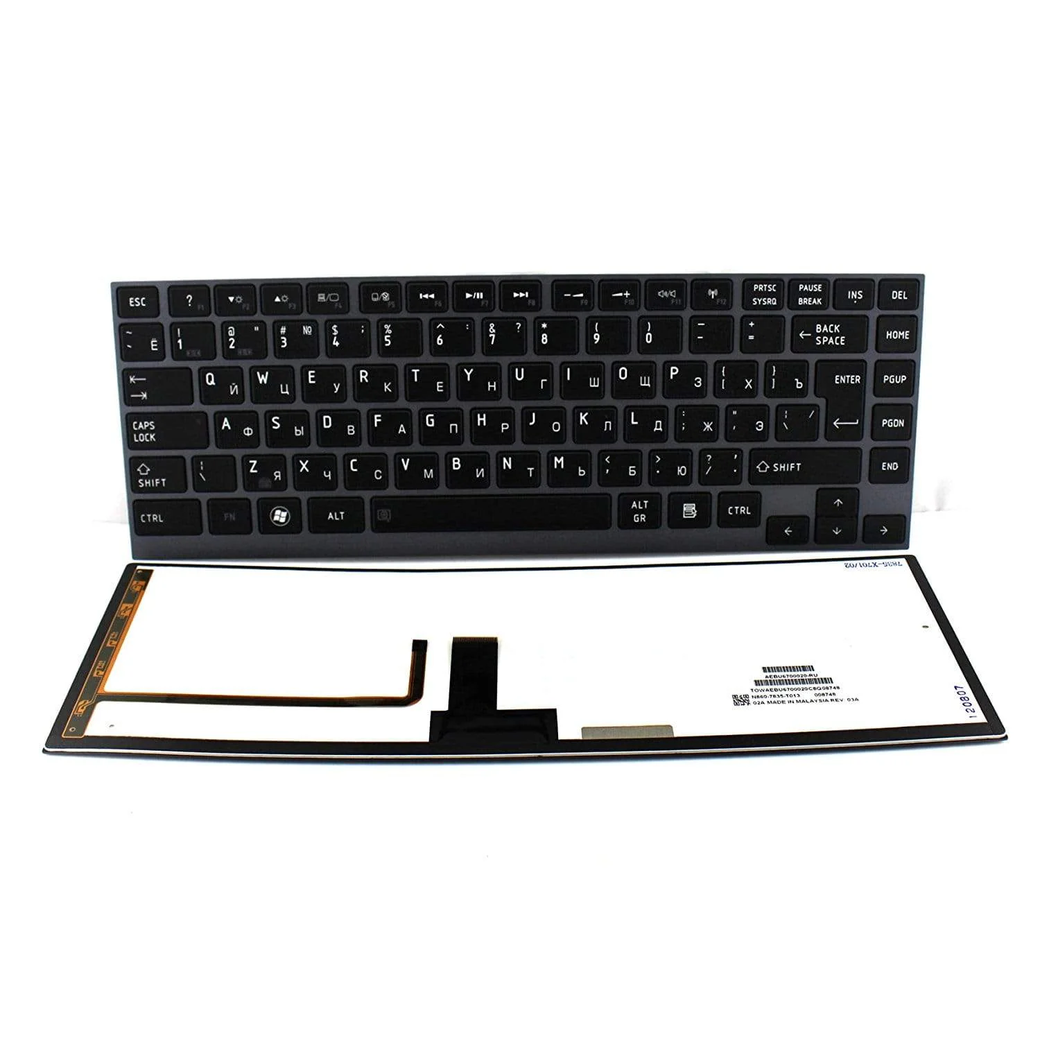 d1cbbc9da5590f518be06fb91bde7f7a_ddd3f256-2eda-4a69-9550-7c1046b3e824_2048x2048 Toshiba Portege Z830 - Z835 - Z835 with Backlight Black Replacement Laptop Keyboard - Image 1