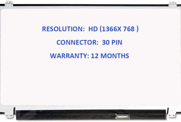 Dell inspiron 15 5558 5559 p51f001 Laptop screen 15.6′′30 pin WXGAHD LCD LED 1YR